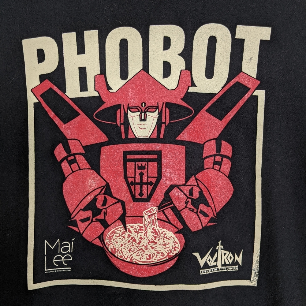 Unisex M Phobot Voltron Funny Tshirt